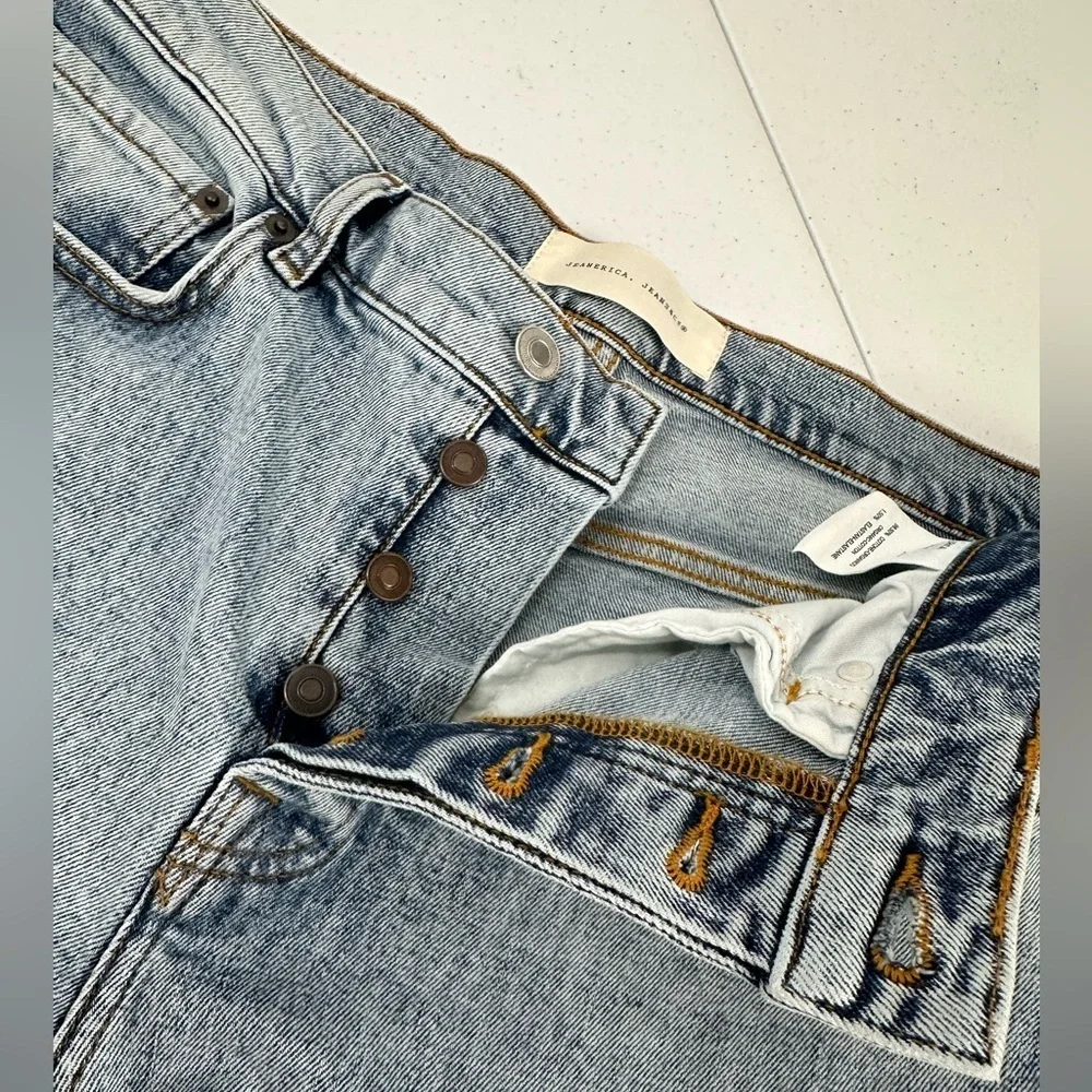 Jeanerica Casual Jeans Vintage 82 Light Blue Wash 31/34 CW002 - Picture 11 of 13